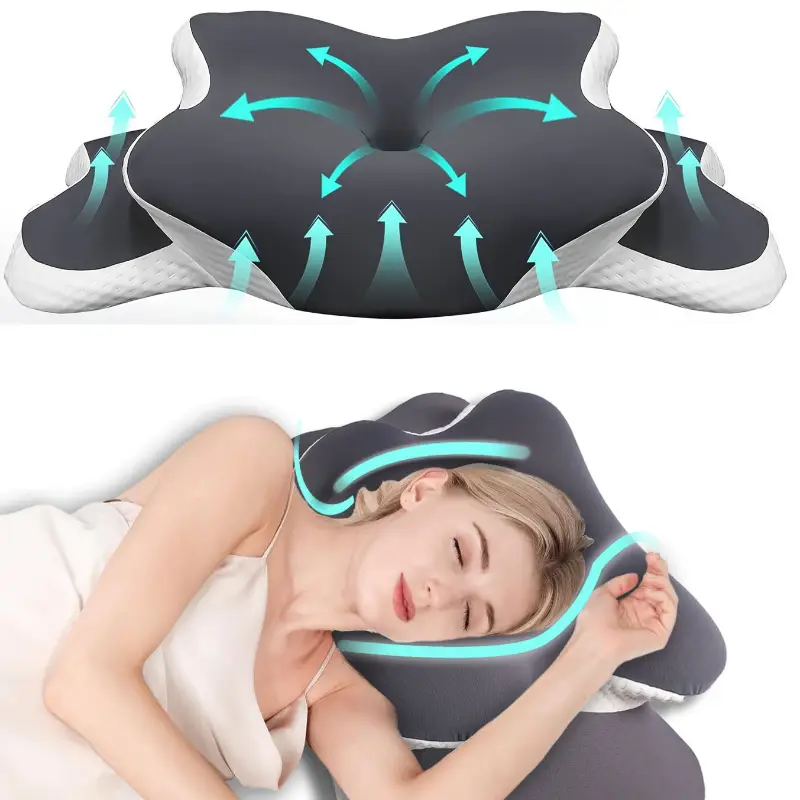 Memory Foam Orthopedic Pillow Neck Pain - Orthopedic Memory Foam Pillow Ergonomic Neck
