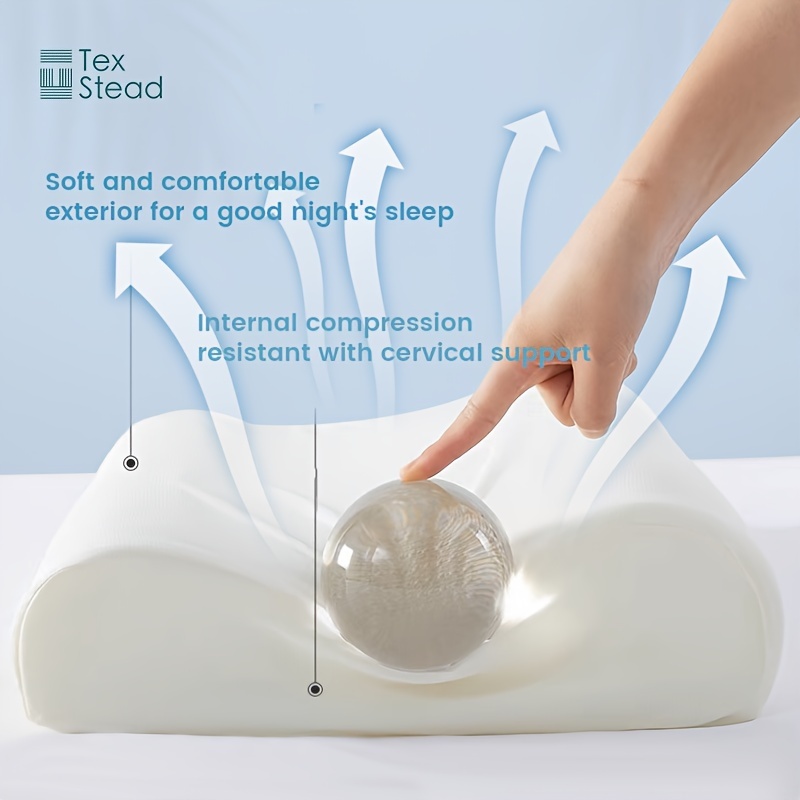 Cooling Memory Foam Pillow, Or - Memory Foam Orthopedic Pillow Neck Pain review and price