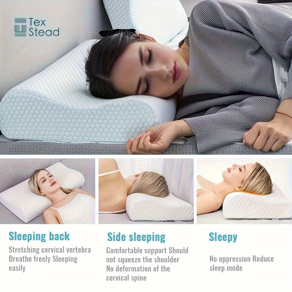 Cooling Memory Foam Pillow, Or - Memory Foam Orthopedic Pillow Neck Pain review and price