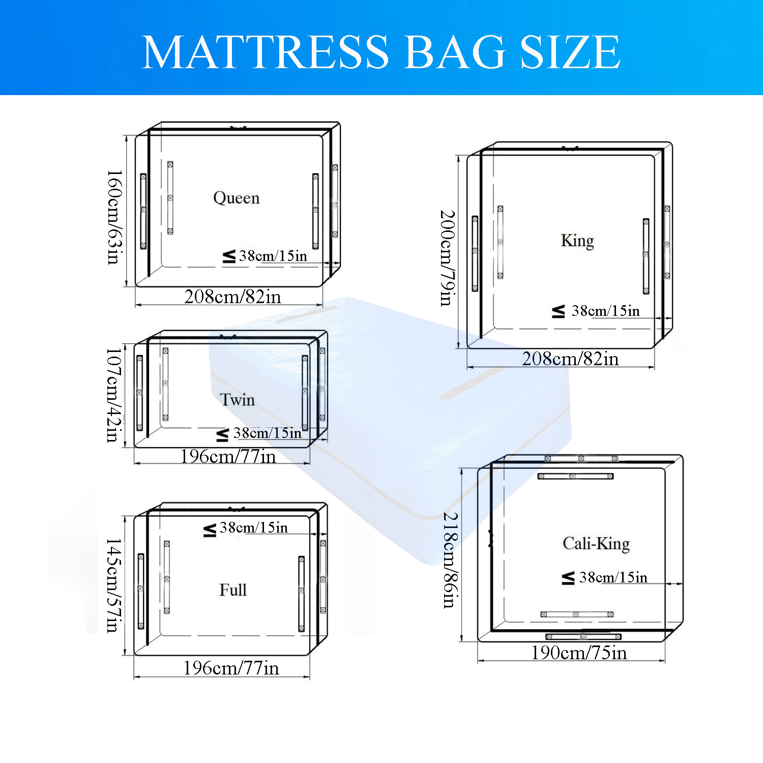 Mattress Bag for Moving and St - Waterproof Mattress Protector Breathable review and price