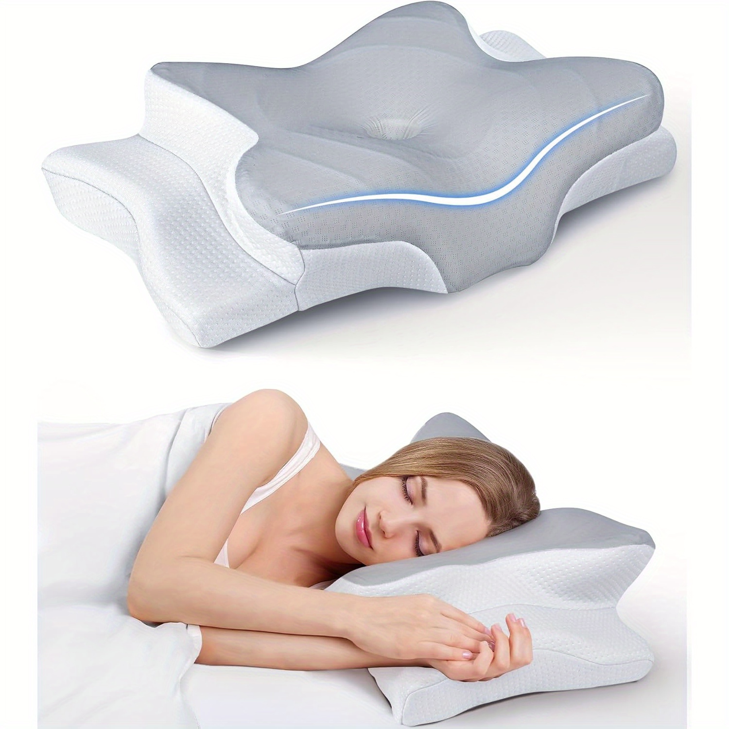 Odorless Orthopedic Memory Foa - Memory Foam Orthopedic Pillow Neck Pain review and price