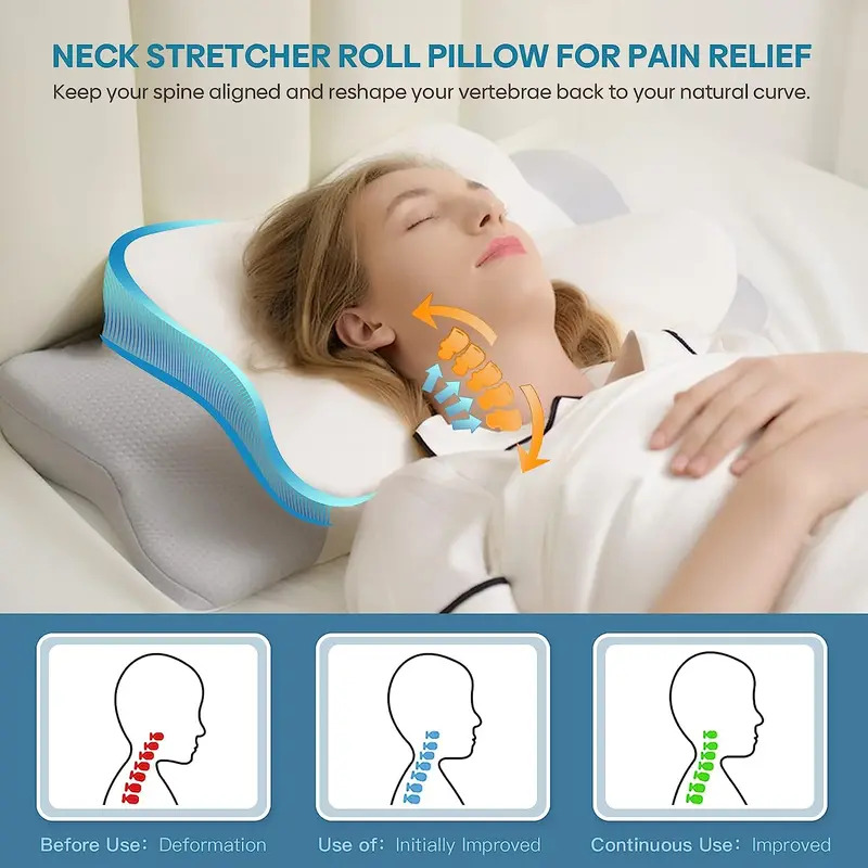 Odorless Orthopedic Memory Foa - Memory Foam Orthopedic Pillow Neck Pain review and price