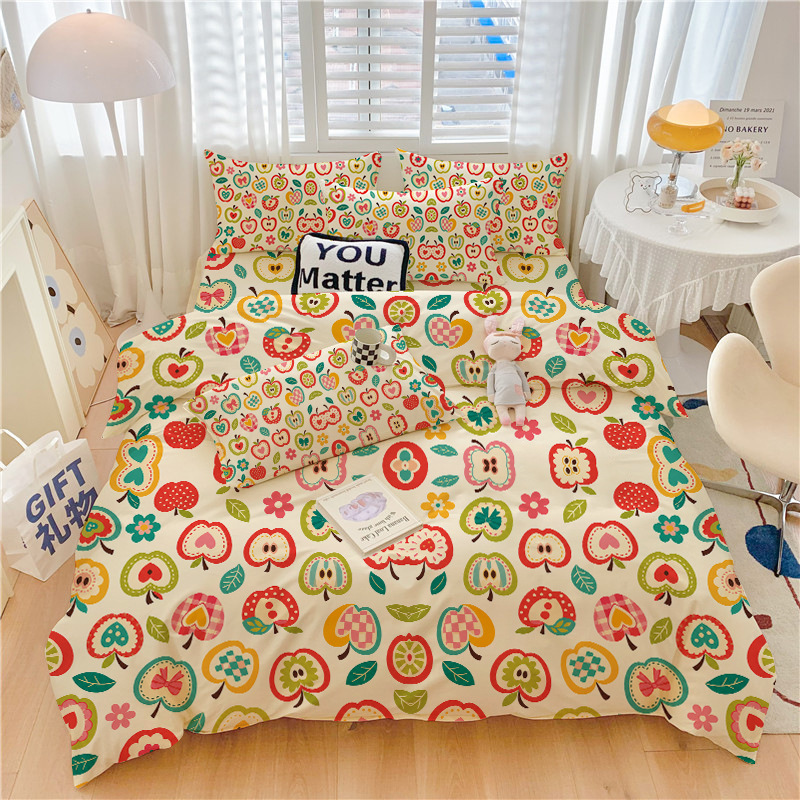 Cottagecore Vintage Colorful A - Aesthetic Floral Duvet Cover review and price