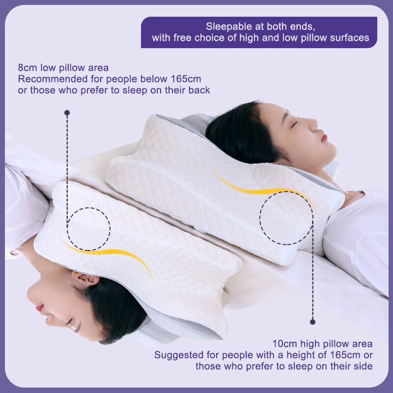 Memory Foam Pillows Butterfly  - Memory Foam Orthopedic Pillow Neck Pain review and price