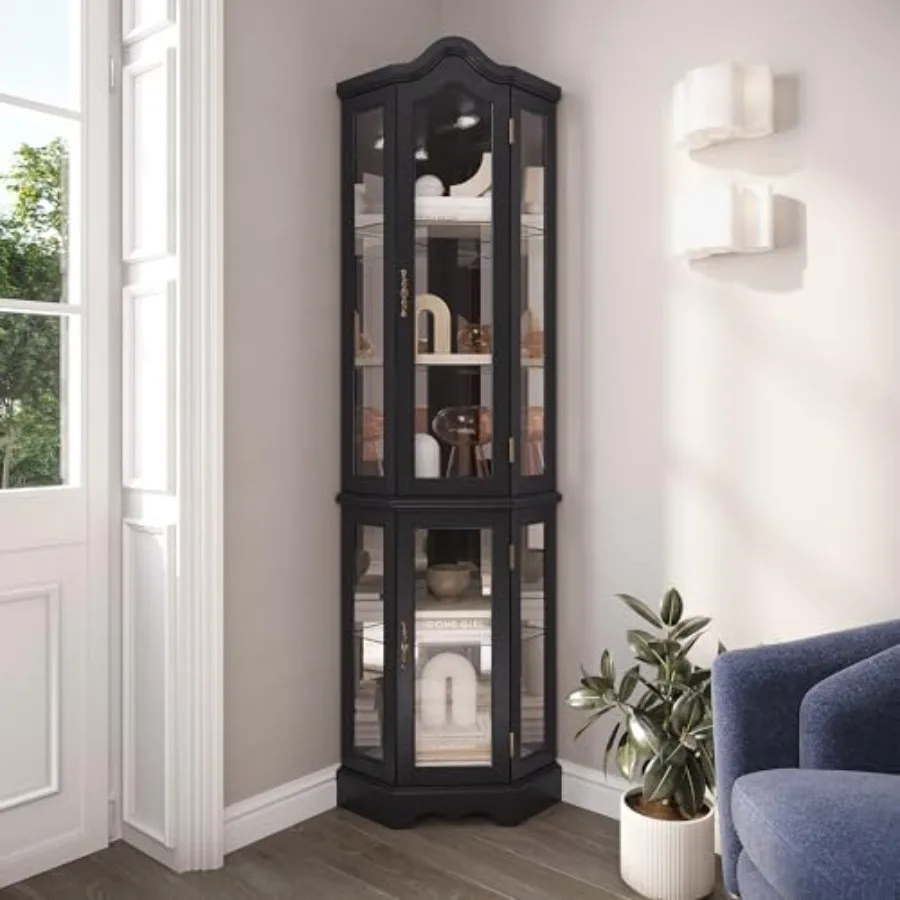 Lighted 3-side glass display c - Kitchen review and price