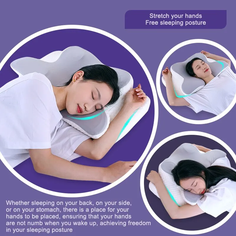 Memory Foam Pillows Butterfly  - Memory Foam Orthopedic Pillow Neck Pain review and price