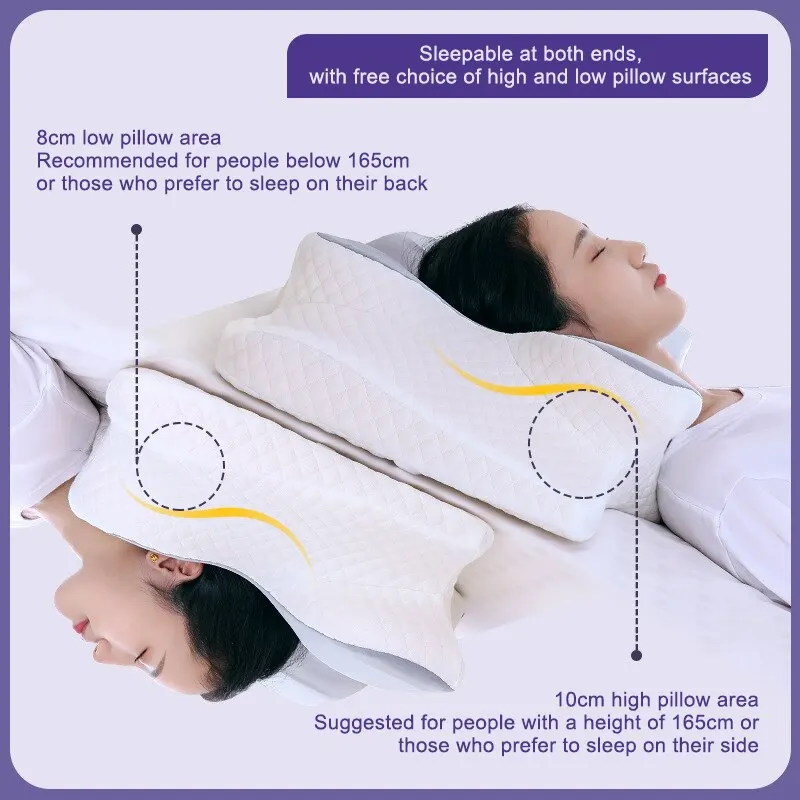 Memory Foam Pillows Butterfly  - Memory Foam Orthopedic Pillow Neck Pain review and price