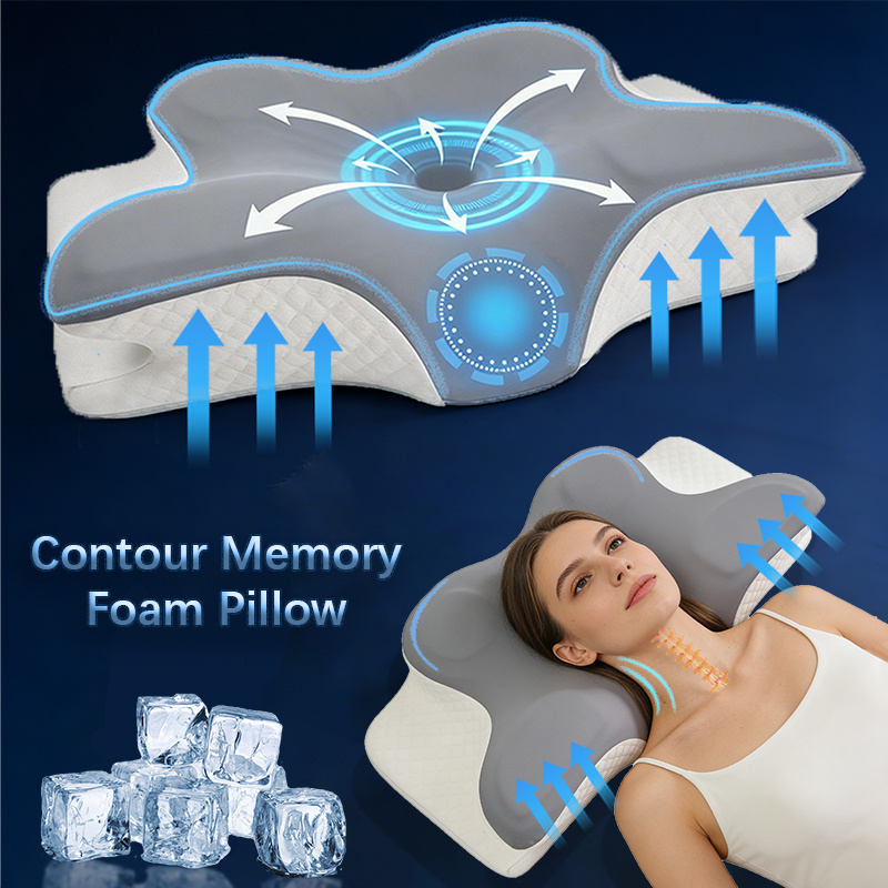 Memory Foam Pillow Cervical Pi - Memory Foam Orthopedic Pillow Neck Pain review and price