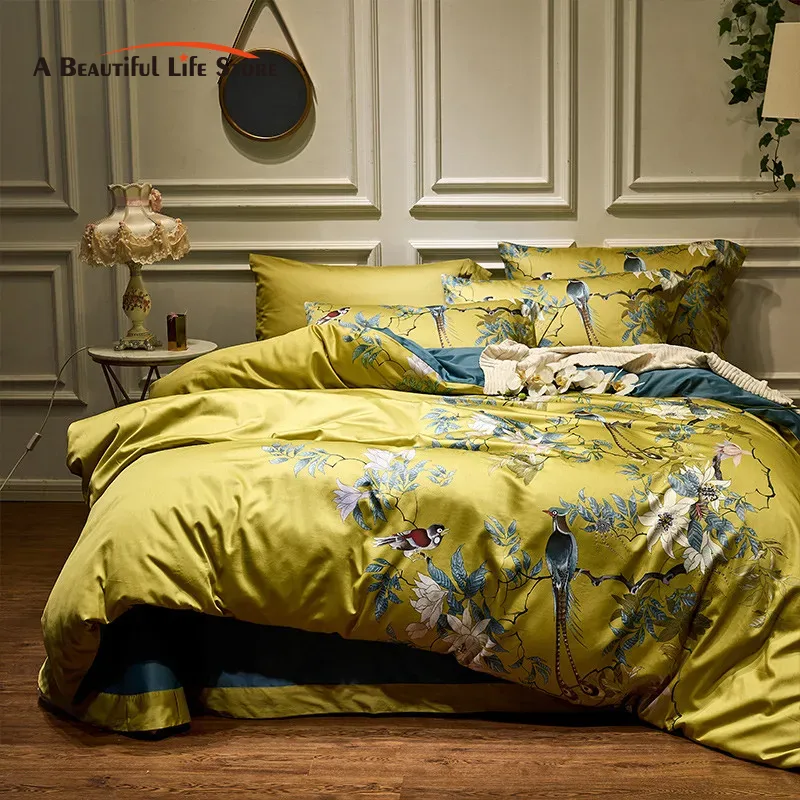 Luxury 600TC Egyptian Cotton B - Aesthetic Floral Duvet Cover review and price