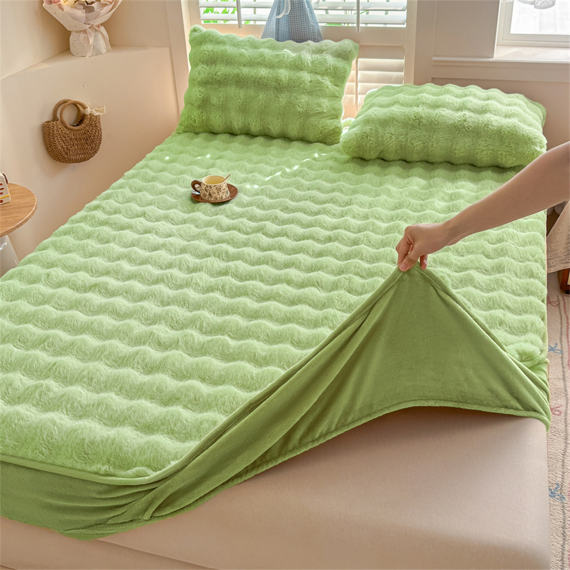 Winter Warm Faux Rabbit Fur Pl - Fitted Bed Sheets Deep Pocket review and price